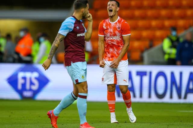 Jerry Yates squandered Blackpool's best chances of the game