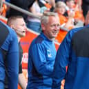 Neil Critchley seized his chance to pick Sean Dyche's brains at Bloomfield Road on Tuesday