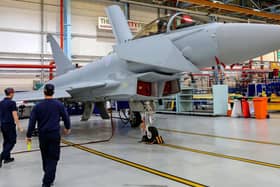 BAE Systems produces the Typhoon in Lancashire