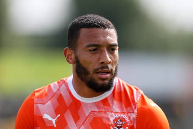 Blackpool are optimistic Keshi Anderson will feature today