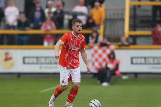 Thorniley was absent for Blackpool's friendly at Morecambe yesterday