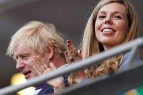 PM Boris Johnson and his wife Carrie