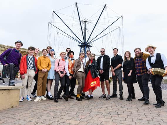 Coaster fans all dressed up at Blackpool Pleasure Beach for unofficial Dapper Day