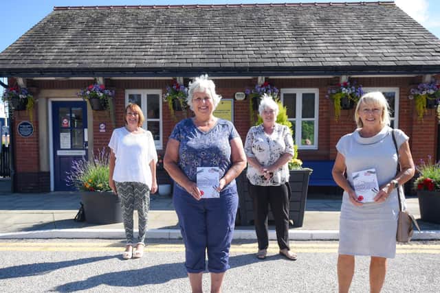 St Annes town councillor Joanne Gardner, Carol Nettleton, Annette Ford and Christine Holland, who have contributed to the book project
