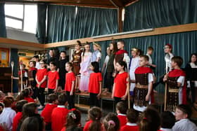 Blackpool Sixth teacher Peter Wright regularly works with charity Classics For All to deliver Latin in Fylde coast schools, including St John's Primary School in Poulton (pictured).