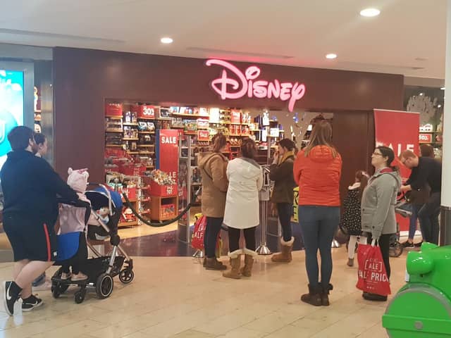 The Disney store in the Houndshill centre is to close down
