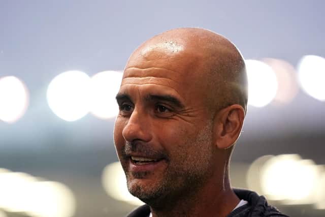 Man City boss Pep Guardiola