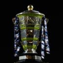 The Rugby League World Cup trophy