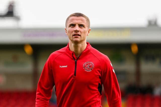 Jordan Rossiter is entering his third season at Fleetwood Town