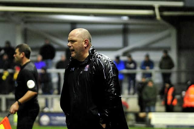AFC Fylde manager Jim Bentley Picture: Steve McLellan