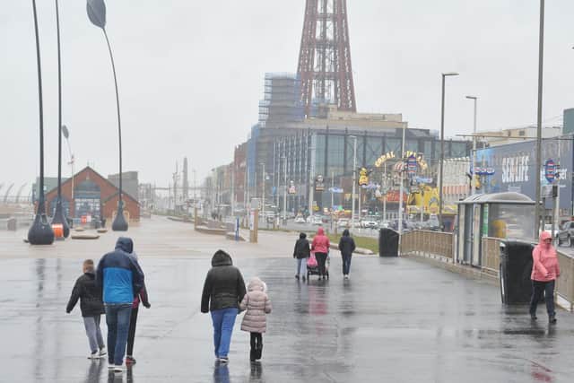 Yellow weather warnings for thunderstorms are in place for Blackpool until late on Saturday night.