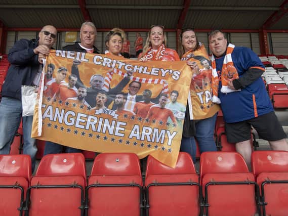 The tangerine army were in fine voice at Ashton Gate