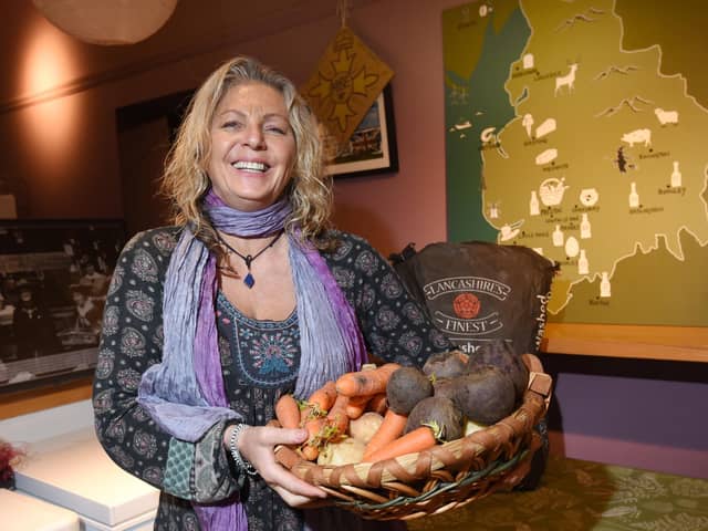Kay Johnson, founder of Preston Larder, pictured at the Larder cafe on Lancaster Road