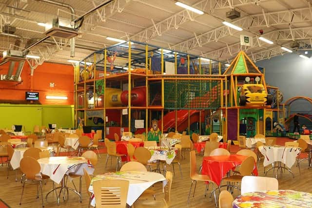 The popular indoor play centre at Blackpool Zoo remains closed as it is still being used as a breakroom for the zoo's workers so they can socially distance. Pic: Playbarn