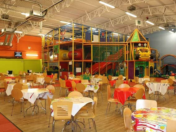 The popular indoor play centre at Blackpool Zoo remains closed as it is still being used as a breakroom for the zoo's workers so they can socially distance. Pic: Playbarn