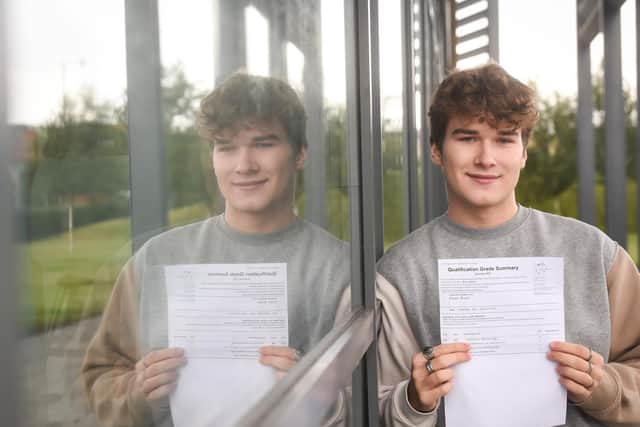 Bruno Eaves is heading to UCL to study maths. Pic: Daniel Martino, JPI Media