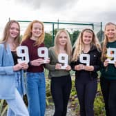 Rossall School celebrates top grades for GCSE Results Day 2021. Pic: Rossall School
