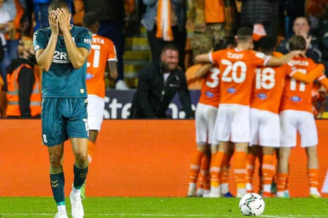 Blackpool saw off Middlesbrough in comfortable fashion last night to ease into the second round of the Carabao Cup