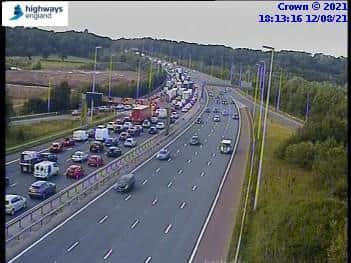 Police are appealing for witnesses and dashcam footage after a couple died in a collision on the M6. (Credit: Highways England)