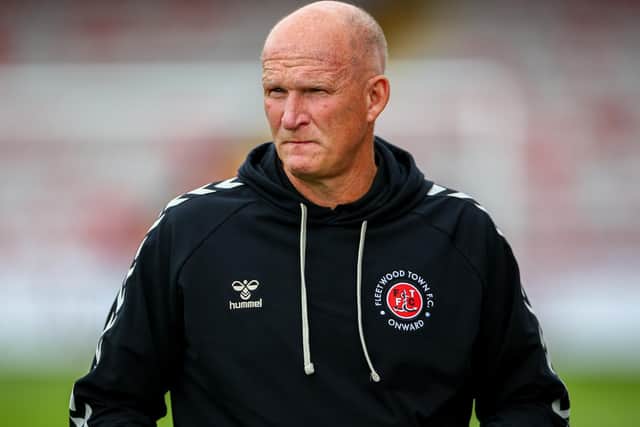 Simon Grayson says his players and staff must believe Fleetwood's first win of the season is just around the corner