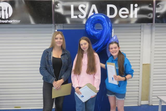 GCSE results day at Lytham St Annes High School