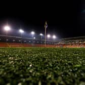 The incident occurred during last night's game at Bloomfield Road
