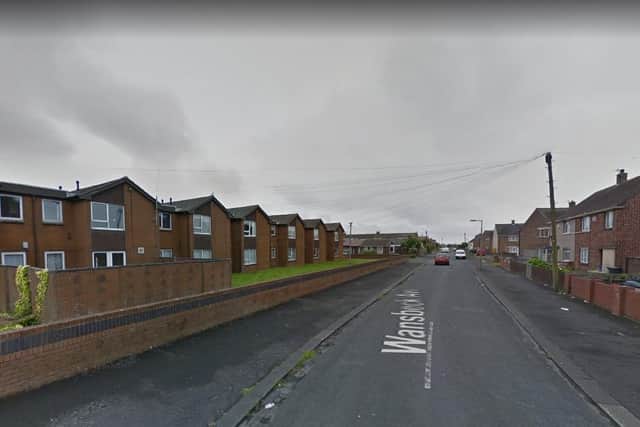 Armed police were deployed to Wansbeck Avenue at around 12.35am on Tuesday (August 17) after a handgun was fired at a man walking in the street. Pic: Google