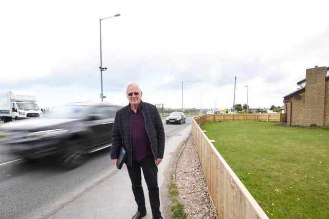Coun Graham Baker has been backing the campaign for action