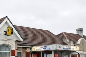 The fundraiser takes place on the bowling greens of Cleveleys Working Men's Club