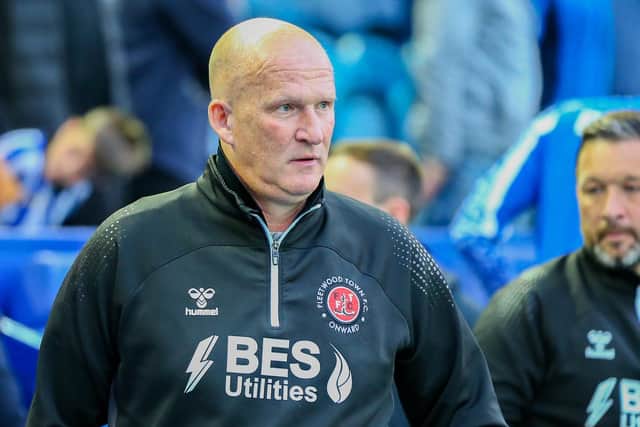 Simon Grayson wants some older heads to help guide his youthful Fleetwood squad