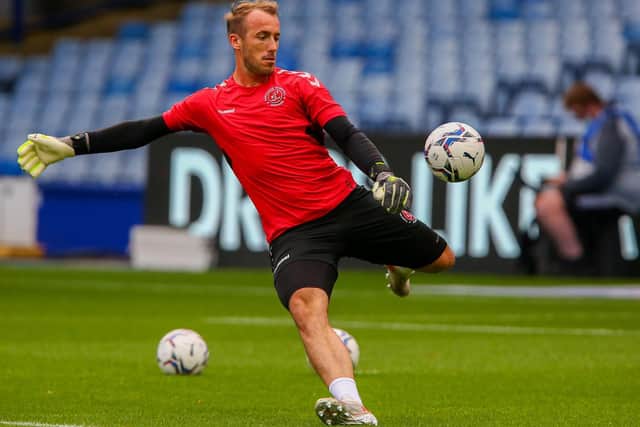 Alex Cairns made his 200th Fleetwood appearance at Sheffield Wednesday this week