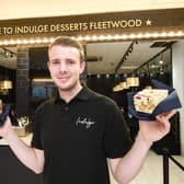 Indulge Desserts in Fleetwood. Pictured is store manager Scot Hendren.