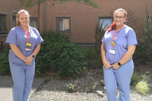 Natasha Bentley and Nicole Clews have joined the Vic’s team after completing First-Class BSc (Hons) in Healthcare Science Cardiac Physiological (Apprenticeship) Degrees after a three year apprenticeship at Manchester Metropolitan University.