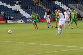 Jodie Redgrave scored twice in Fylde’s victory Picture: Fylde Women