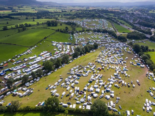 Travellers gather at this year's Appleby Horse Fair