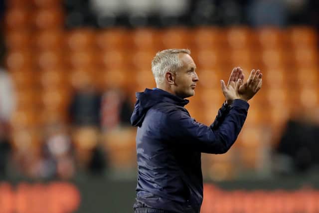 Neil Critchley is appreciative of the support his Blackpool team receives from fans