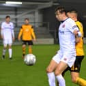 AFC Fylde;s Nathan Shaw was injured in their first game Picture: Steve McLellan