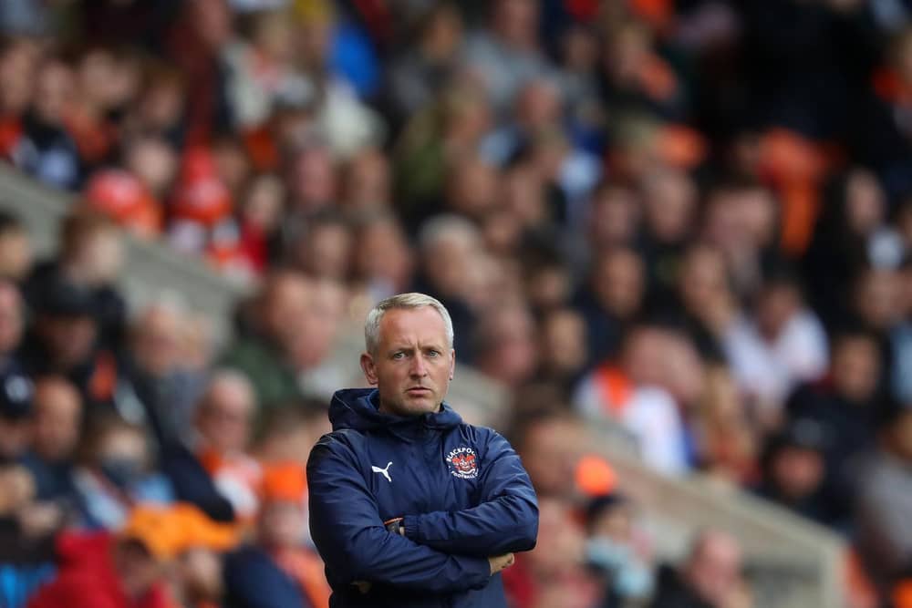 Blackpool boss Neil Critchley