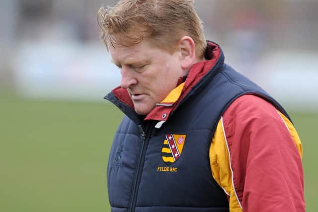 Mark Nelson is back helping out Fylde RFC