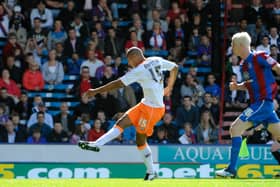 Alex Baptiste scores at Crystal Palace