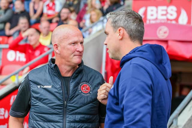 Simon Grayson says Fleetwood owner Andy Pilley is excited by the club's transfer targets
