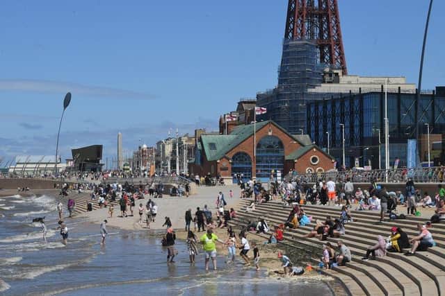 The sun is expected to keep on shining in Blackpool this August bank holiday weekend