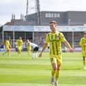 Nick Haughton made it five goals in three games with his brace at Hereford