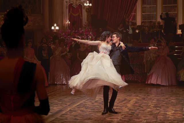 Camila Cabello and Nicholas Galitzine star as Cinderella and Prince Robert in the new Amazon Prime movie