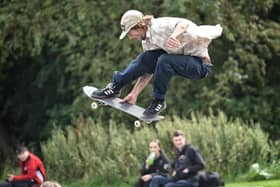 A host of skaters gathered at Park View 4U, Lytham and other venues in tribute to Ralph Roberts