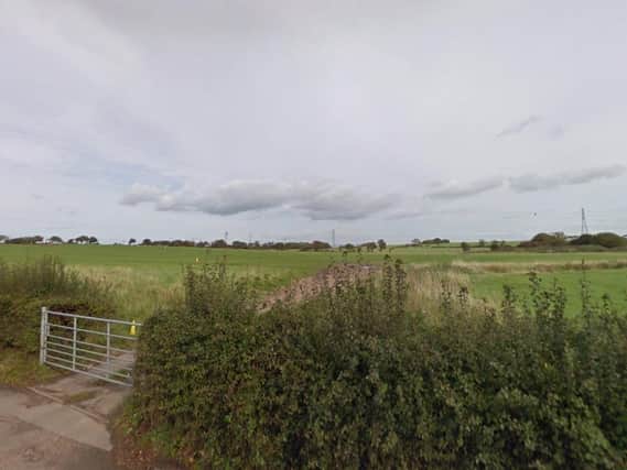 The Lambs Road site earmarked for development in Thornton