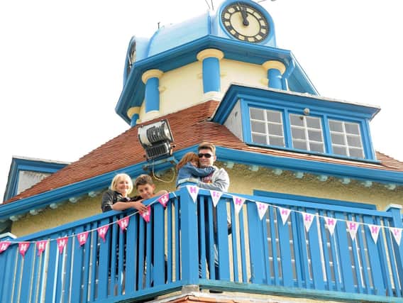 A family visits Mount Pavilion in Fleetwood at one of the Heritage Open Days in recent years. The pavilion has recently undergone a huge refurbishment.