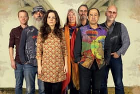 The 2021 vintage of Steeleye Span, featuring Blackpool-born Maddy Prior (centre)