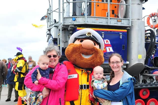 Family fun at the most recent previous RNLI open day in St Annes, in 2019
