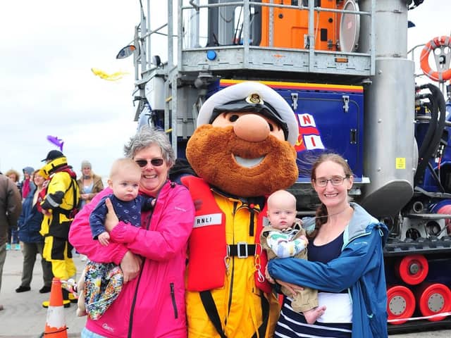 Family fun at the most recent previous RNLI open day in St Annes, in 2019